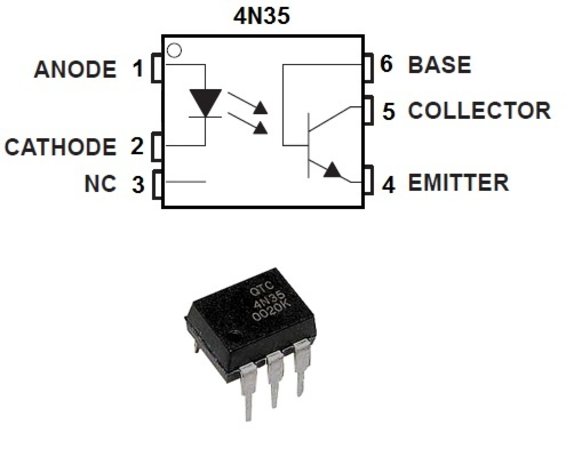 4N35 optocoupler 4N35 optocoupler