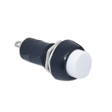 Inbouw drukknop terugverend wit