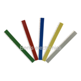 Header female strip gekleurd 5 kleuren 40 pins