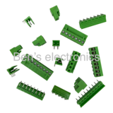 Insteekbare schroef connector incl pinheader