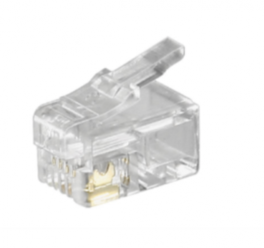 RJ 10 4p4c krimp connector