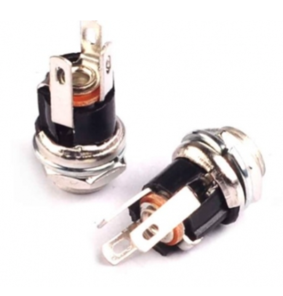 DC Power jack 5.5x2.1 mm inbouw DC Power jack 5.5x2.1 mm inbouw
