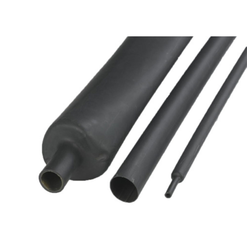 BeMatik - Rode krimpkous van 3,2 mm in een spoel van 3 m