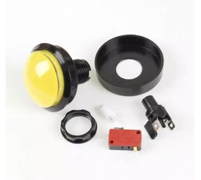 Arcade 63mm Button Geel