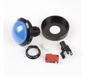 Arcade 63mm Button Blauw