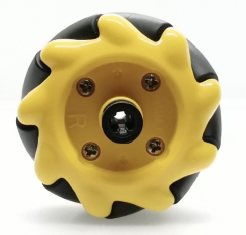 Mecanum set wielen 4 stuks 48mm Mecanum set wielen 4 stuks 48mm