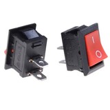 On/Off schakelaar 14x9mm rood On/Off schakelaar 14x9mm rood