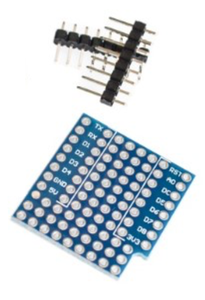 Experimenteer shield wemos d1 mini