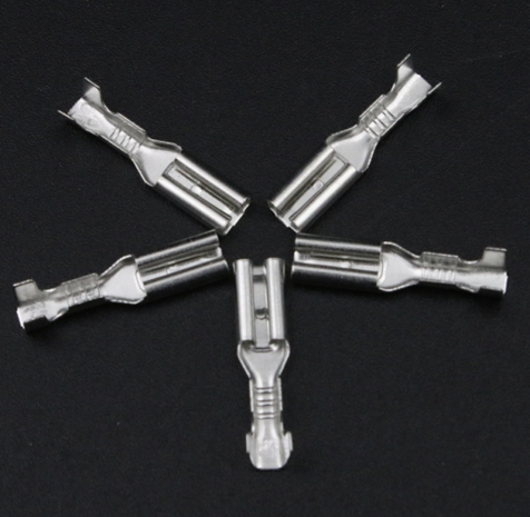 Kabelschoentjes 2,8mm niet geïsoleerd set Kabelschoentjes 2,8mm niet geïsoleerd set