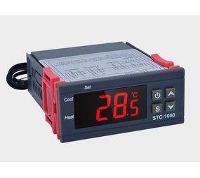 Thermostaat 2 kanaals 12v inbouw Thermostaat 2 kanaals 12v inbouw