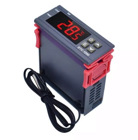 Thermostaat 2 kanaals 12v inbouw Thermostaat 2 kanaals 12v inbouw