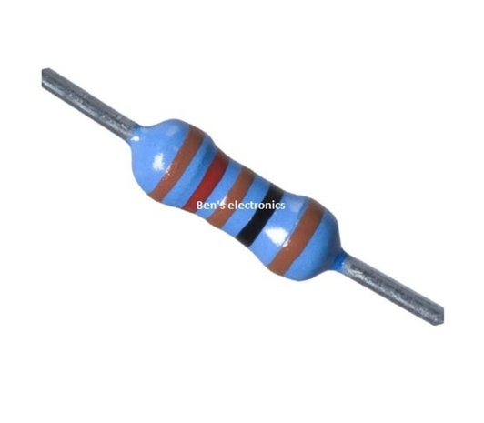 Weerstand metaalfilm 68k 1Watt