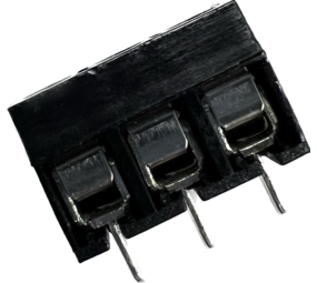 Schroefconnector terminal zwart 3 polig Schroefconnector terminal zwart 3 polig