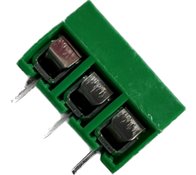 Schroefconnector terminal groen 3 polig Schroefconnector terminal groen 3 polig