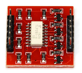 TLP281 4 kanaals optocoupler board TLP281 4 kanaals optocoupler board