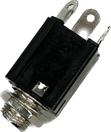 6,35 mm Mono Socket Jack 6,35 mm Mono Socket Jack