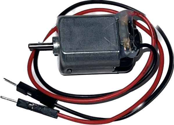 DC motor 3 - 6 Volt met 15cm male Dupont DC motor 3 - 6 Volt met 15cm male Dupont