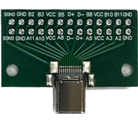 USB-C 3.1 adapter male breakout board