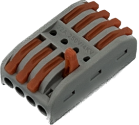 Doorlus klem 8 polig 1-1