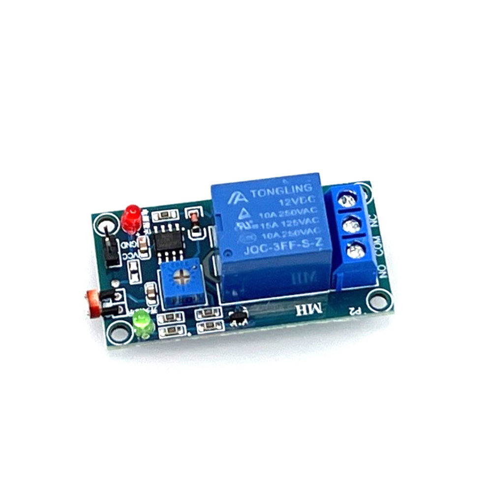 LDR lichtschakelaar relais module 12Vdc