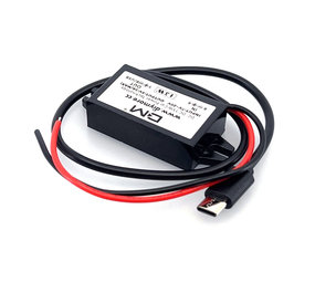 Converter 7-20V dc naar USBC male Converter 7-20V dc naar USBC male