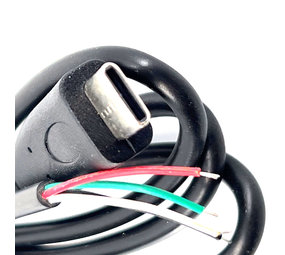 USB-C male kabel open eind 1M USB-C male kabel open eind 1M