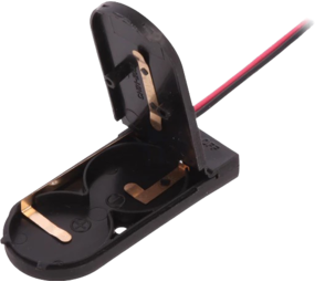 COMF Batterij houder met schakelaar 2 x knoopcel batterij COMF Batterij houder met schakelaar 2 x knoopcel batterij