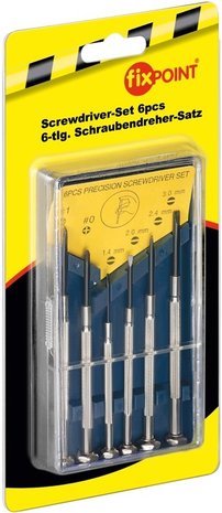 Schroevendraaier set 6 stuks Schroevendraaier set 6 stuks