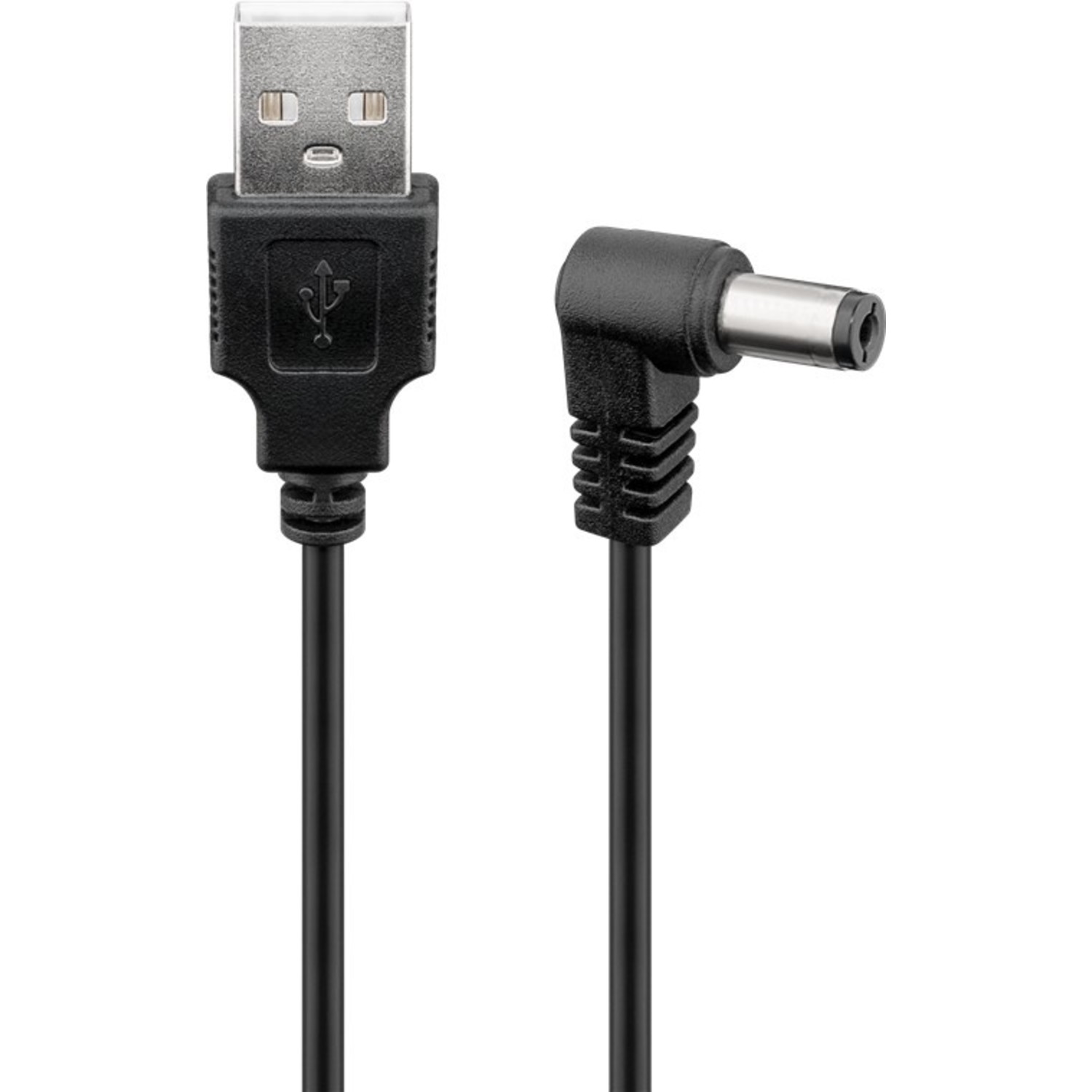 merknaam Gezag ontslaan USB-DC Kabel 5.5 x 2.1 mm 0.5m - Ben's electronics