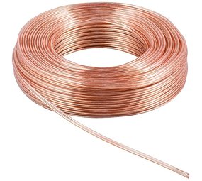 Speaker Kabel transparant CCA 2x2,5mm2 10M Speaker Kabel transparant CCA 2x2,5mm2 10M