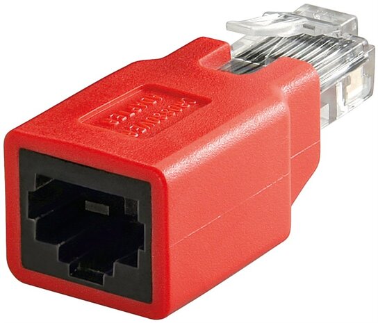RJ45 Crossover Modular Adapter, CAT 5e RJ45 Crossover Modular Adapter, CAT 5e