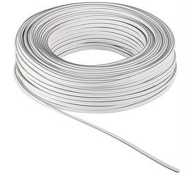Luidsprekerkabel wit 2x1,5mm2 25m Luidsprekerkabel wit 2x1,5mm2 25m