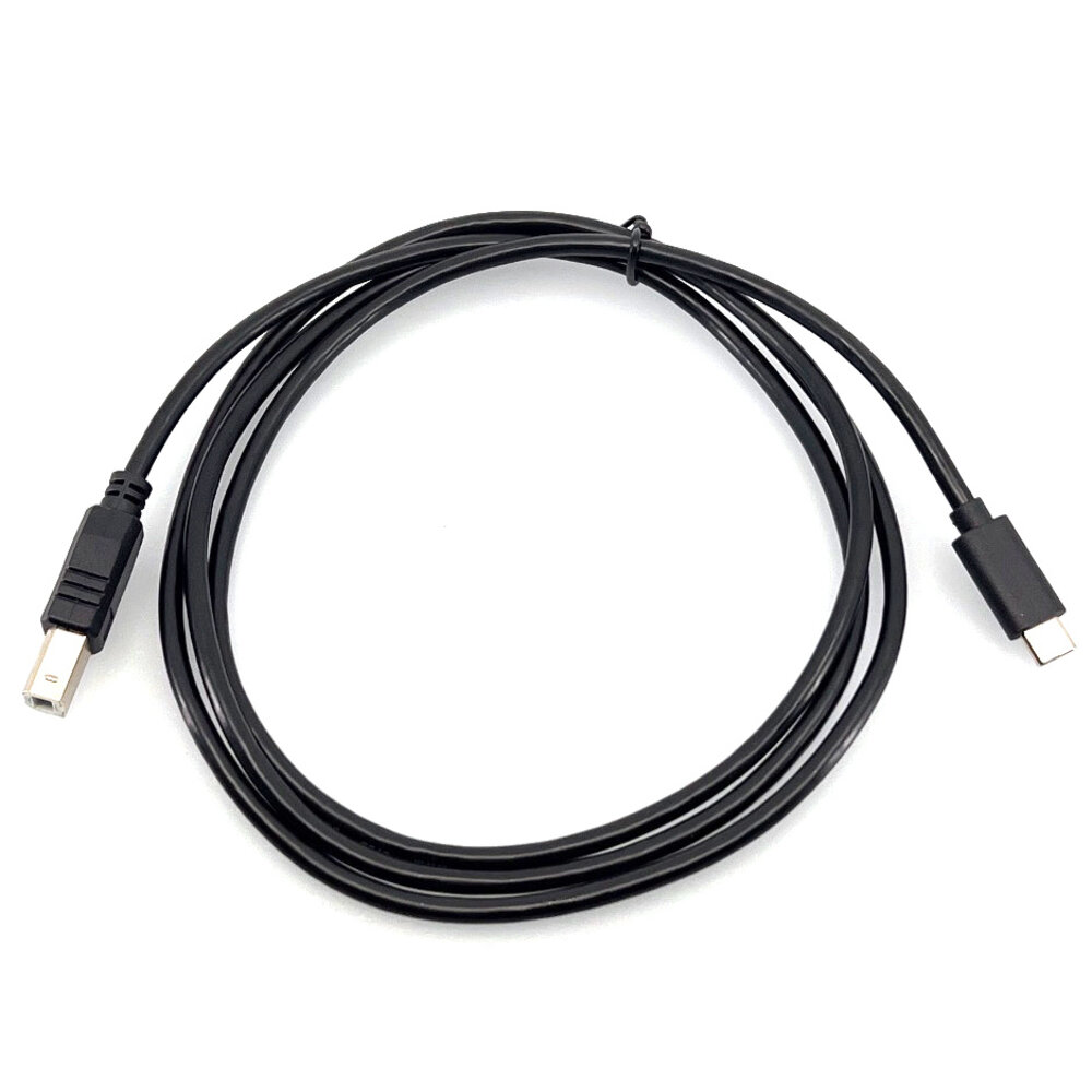 USB-C naar USB-B kabel 145cm USB-C naar USB-B kabel 145cm