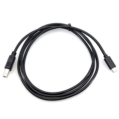 USB-C naar USB-B kabel 145cm USB-C naar USB-B kabel 145cm