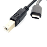 USB-C naar USB-B kabel 145cm