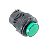 Drukknop groen puls met verlichting