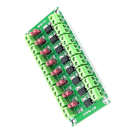 8 kanaals optocoupler board