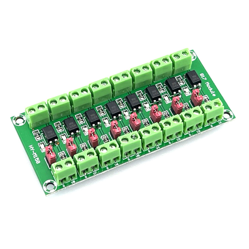 8 kanaals optocoupler board