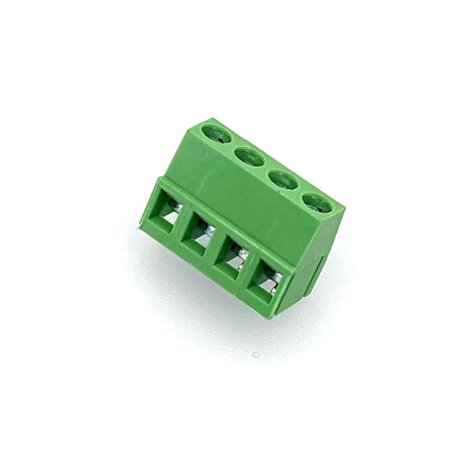 Schroef connector terminal 4p 5.08mm