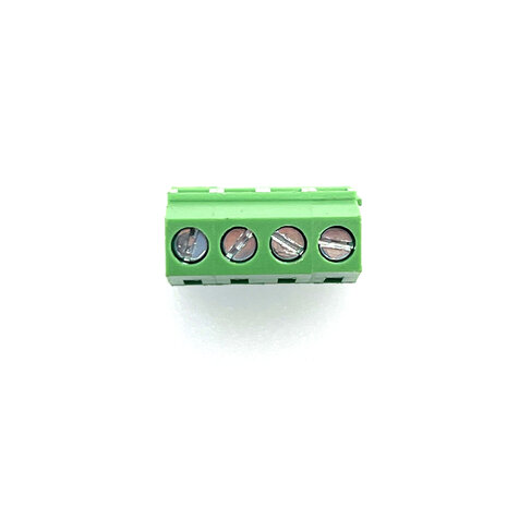 Schroef connector terminal 4p 5.08mm