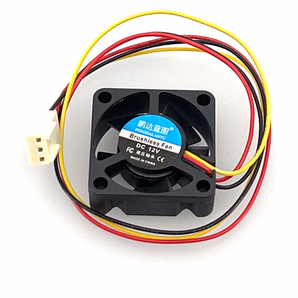 12v borstelloos koeling ventilator 30x30x10mm - Ben's electronics