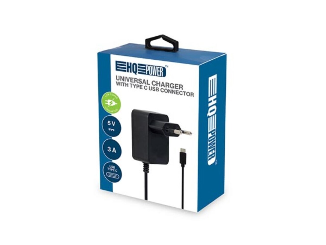 HQ USB-C Lader - Voeding 5 Volt 3A HQ USB-C Lader - Voeding 5 Volt 3A