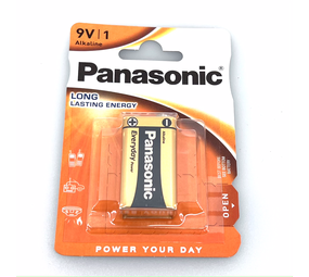 Panasonic Panasonic 9V batterij Panasonic Panasonic 9V batterij