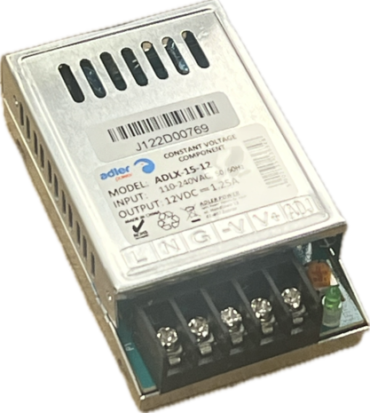 ADLER Geschakelde voeding 12V 1,25A ADLER Geschakelde voeding 12V 1,25A