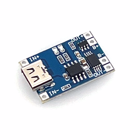 TP4056 Lipo accu lader 1A  USB-C