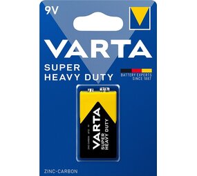 Varta Blok Batterij 9V Varta Varta Blok Batterij 9V Varta