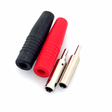 Banaan female contrastekker set zwart en rood