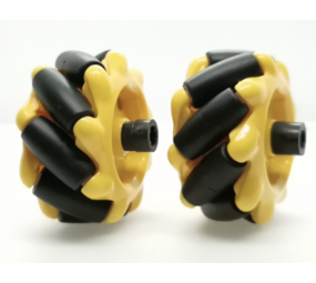 Mecanum set wielen 4 stuks 60mm Mecanum set wielen 4 stuks 60mm