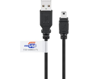 USB 2.0 Hi-Speed kabel 1.8m USB 2.0 Hi-Speed kabel 1.8m