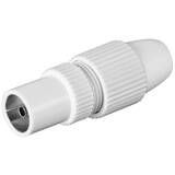 Coaxiale snelkoppeling met klembevestiging